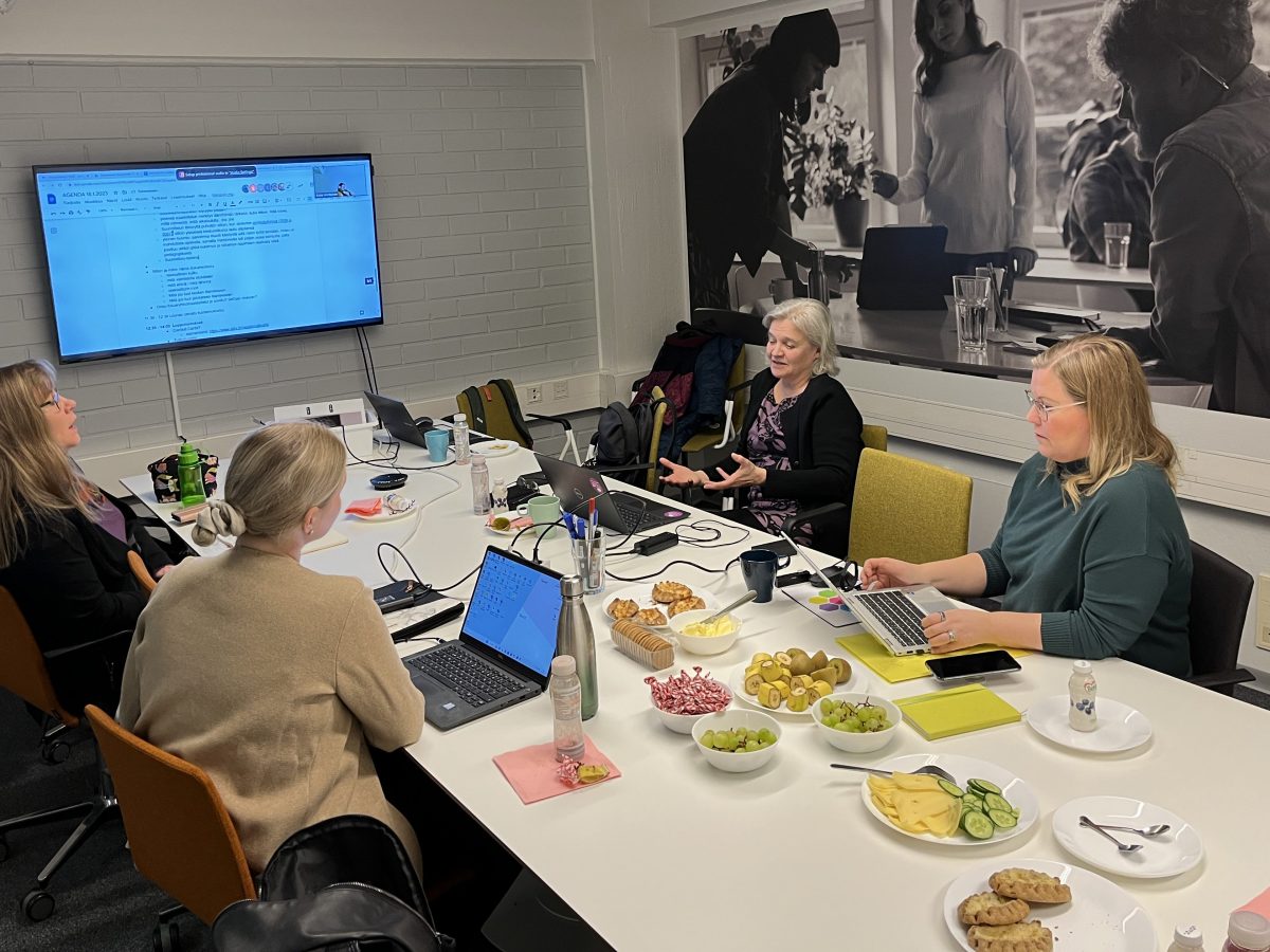 Työpajapäivä Tampereella 18.1.2023